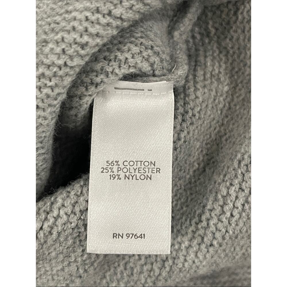 J. Jill Ombre Tunic Sweater Grey Blue Size Large Tall NEW - Picture 9 of 11